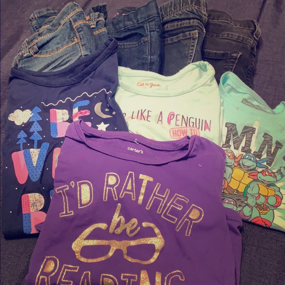 Mix of Little girl clothes